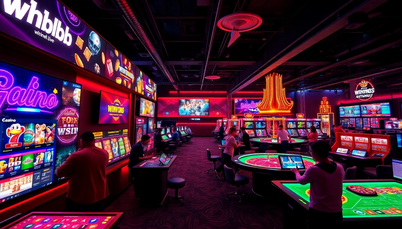 Experience the excitement of diverse gaming options at winvn88.live, showcasing vibrant online betting.