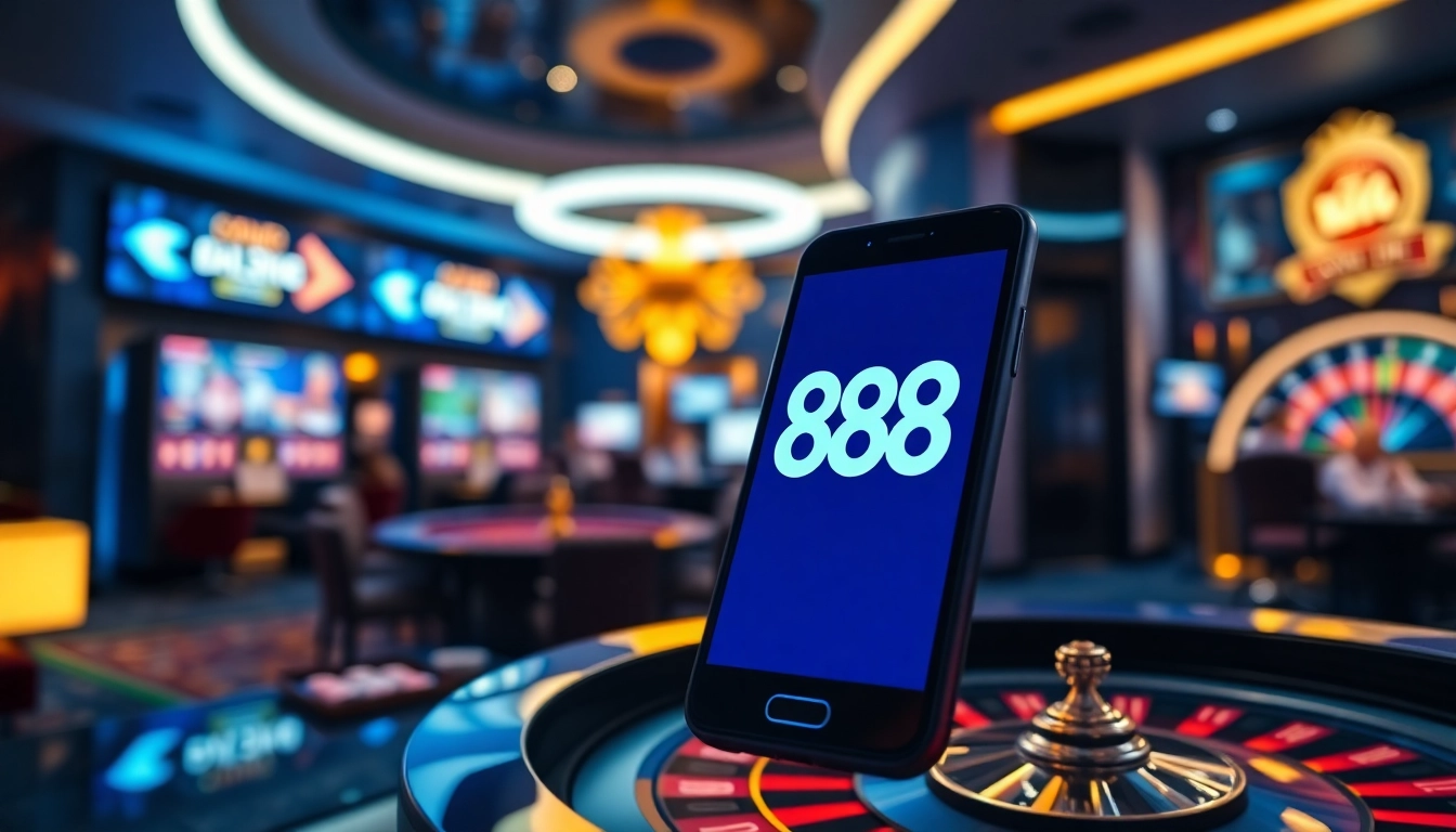 Experience the excitement of online gaming at 888b.rodeo with the modern 888B app interface.