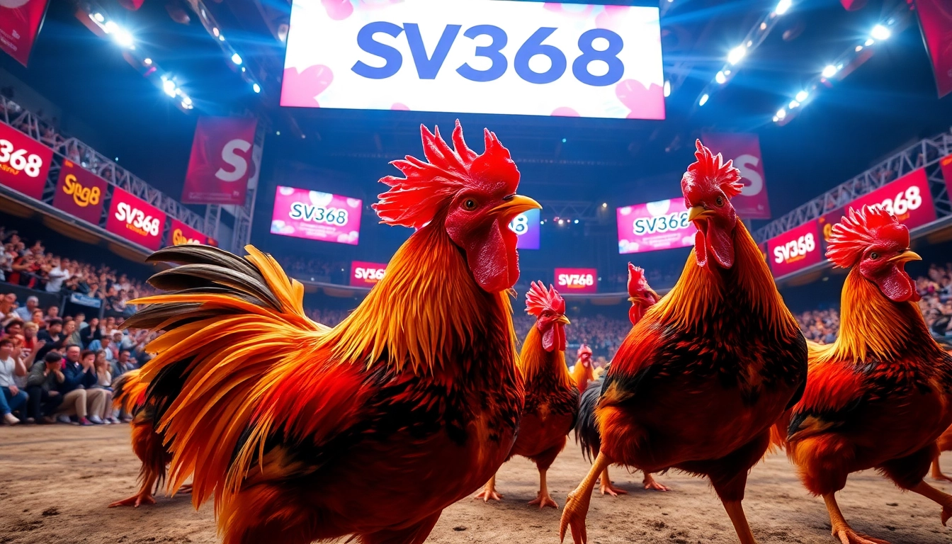 Experience live cockfighting with SV368 at thrilling events.