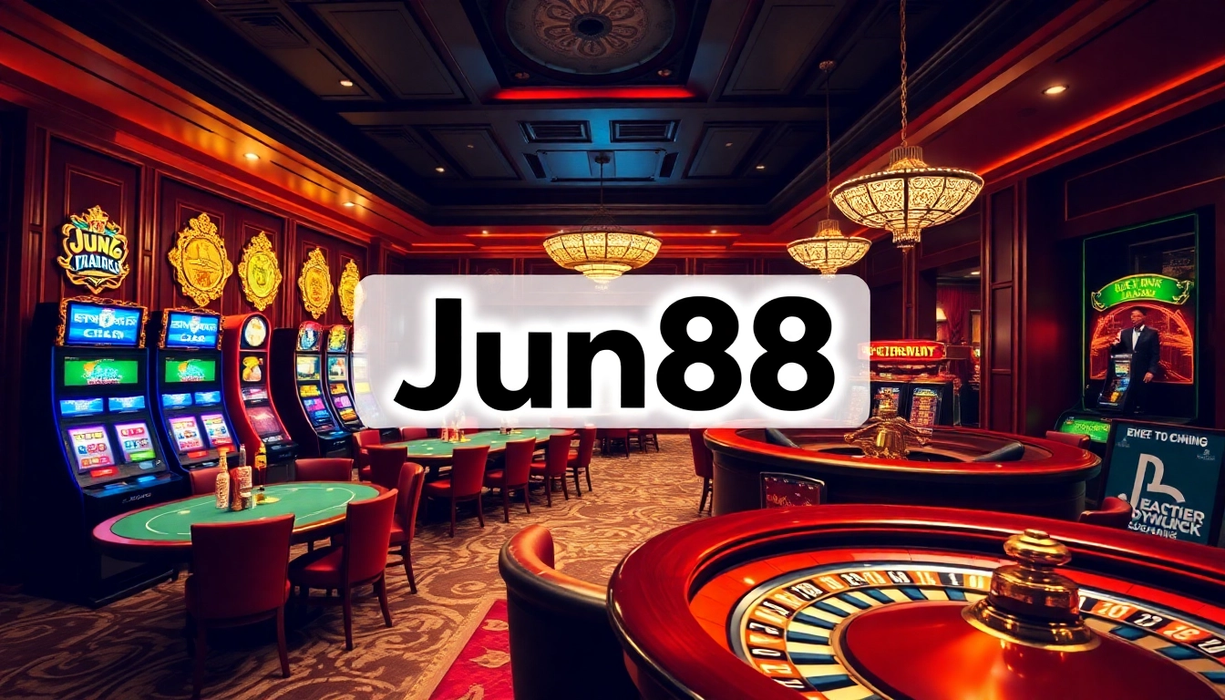 Players enjoying games at Jun88 casino, highlighting excitement and top-quality gaming experience.