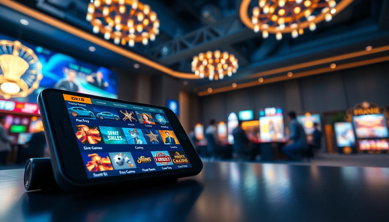 Experience the excitement of BK860S.com with a vibrant online gambling scene showcasing sports betting and casino games.