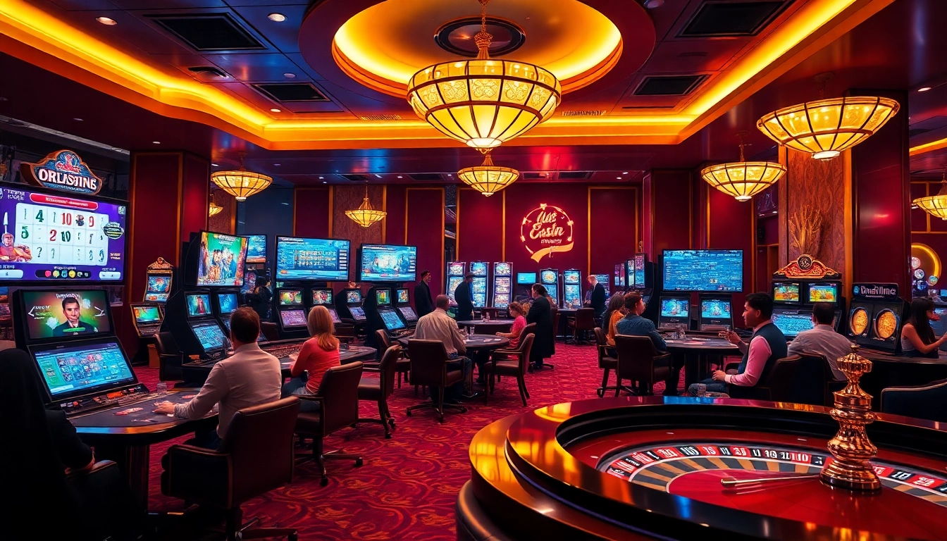 Exciting online casino gameplay scene at ev88win.live featuring poker, slots, and roulette.